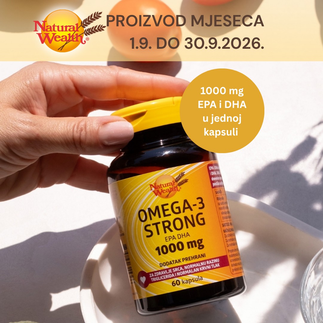 Natural Wealth Omega-3 Strong proizvod mjeseca
